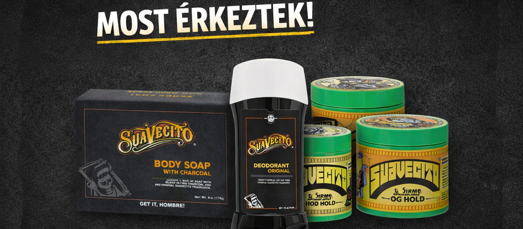 Suavecito szappan, dezodor, 2026 tavasz limitált kiadás