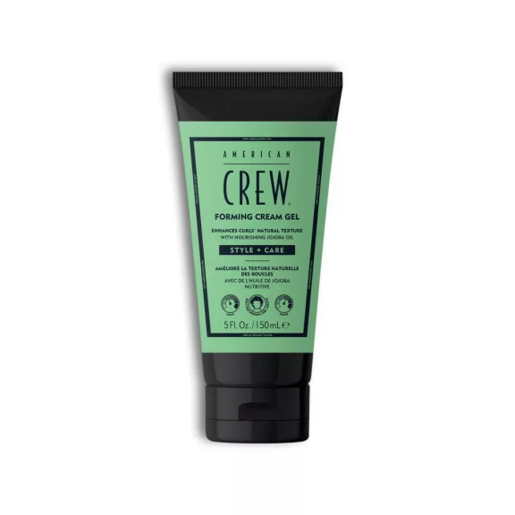 American Crew Forming Cream Gel – közepes tartás, természetes fény, göndör és hullámos hajra 150 ml American Crew Forming Cream Gel – közepes tartás, természetes fény, göndör és hullámos hajra 150 ml