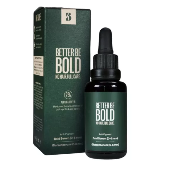 Better Be Bold Anti-Pigment kopaszfej szérum 50 ml Better Be Bold Anti-Pigment kopaszfej szérum 50 ml