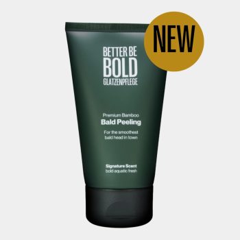 Better Be Bold – Premium Bambus Glatzen Peeling 150 ml
