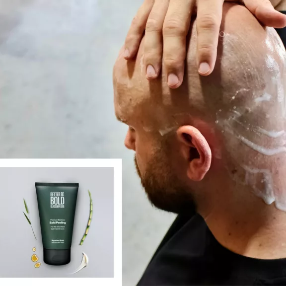 Better Be Bold Bambusz Fejbőr Peeling 150 ml