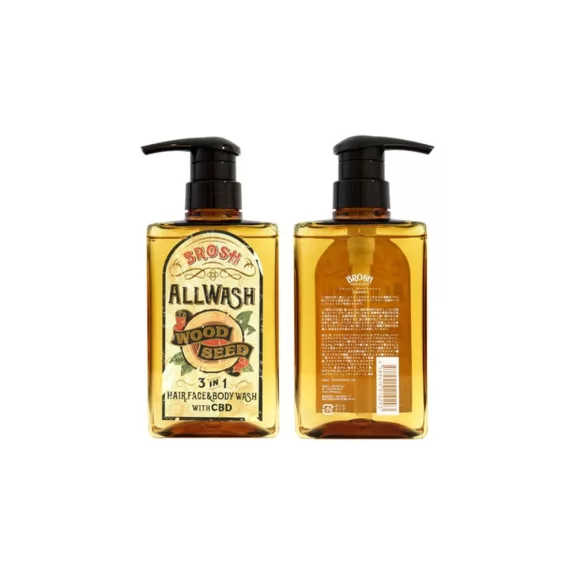Brosh 3in1 CBD olajos sampon 400 ml Brosh 3in1 CBD olajos sampon 400 ml