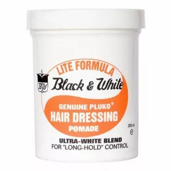 Black & White Hair Dressing Pomade Lite
