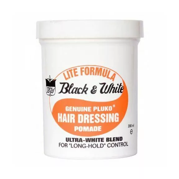 Black & White Hair Dressing Pomade Lite Black & White Hair Dressing Pomade Lite