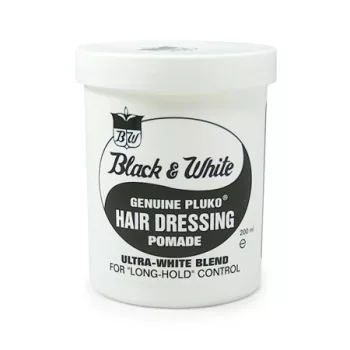 Black & White Hair Dressing Pomade