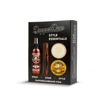 Dapper Dan matte style package, gift comb