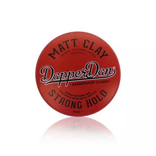 Dapper Dan is a strong, matte hair clay