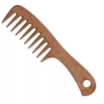 Eurostil Entwirrkamm mit Holzgriff