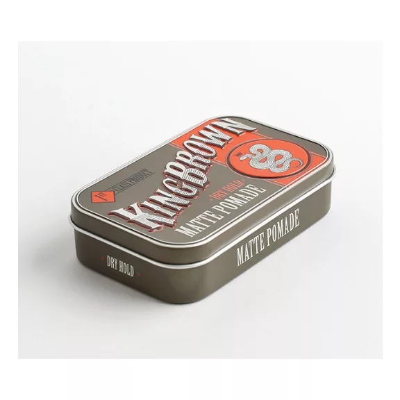 King Brown Matte Pomádé – matt, közepes tartás, agyag- és méhviasz keverék 75 g King Brown Matte Pomádé – matt, közepes tartás, agyag- és méhviasz keverék 75 g