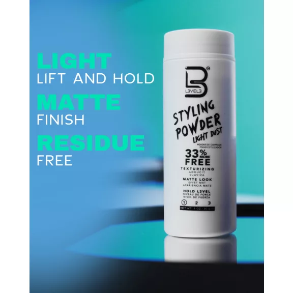 L3VEL3 Light Hold Styling Powder hajpor 30 g
