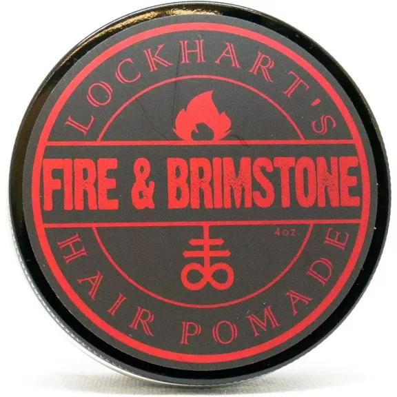 Lockhart's Fire & Brimstone Medium Hold Pomade 96g Lockhart's Fire & Brimstone Medium Hold Pomade 96g