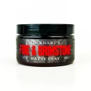 Lockhart's Fire & Brimstone Matte Clay – matt clay, erős tartás 105 g