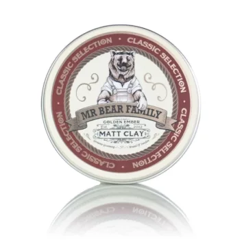 Mr. Bear Family Golden Ember matt clay pomádé 100g