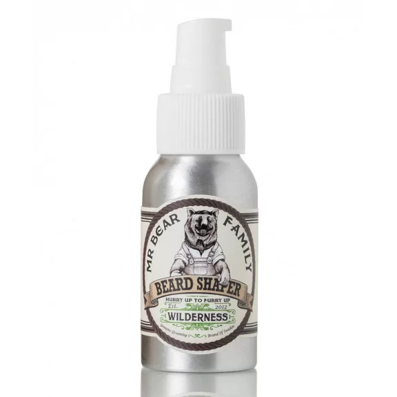 Mr. Bear Family Beard Shaper szakállformázó Wilderness – könnyű tartás, olaj és balzsam egyben, erdei illat 50 ml Mr. Bear Family Beard Shaper szakállformázó Wilderness – könnyű tartás, olaj és balzsam egyben, erdei illat 50 ml