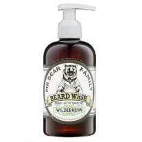   Mr. Bear Family szakállsampon Wilderness – finom habzás, erdei, levendulás illat 250 ml