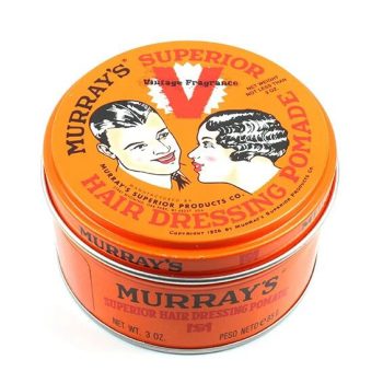   Murray's Superior Hair Dressing Pomade - erős pomádé 85g - vintage illat