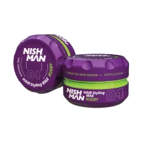 Nish Man 04 Rugby Aqua Wax vízbázisú hajwax 150 ml