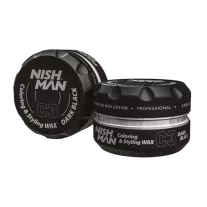 Nish Man C3 fekete hajszínező wax 100 ml