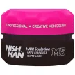 Nishman M5 Fibre Hair Paste Matte hajpaszta – matt hatás, erős tartás 100 ml