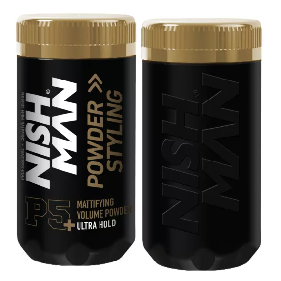 Nish Man Ultra Hold Hair Styling Powder P5 20g Nish Man Ultra Hold Hair Styling Powder P5 20g