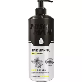 Nish Man Anti Dandruff Shampoo - 480 ml