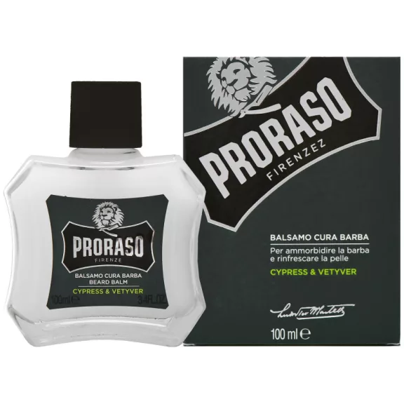 Proraso Cypress & Vetyver Beard Balm szakállbalzsam – rövid szakállra, fás illat 100 ml Proraso Cypress & Vetyver Beard Balm szakállbalzsam – rövid szakállra, fás illat 100 ml