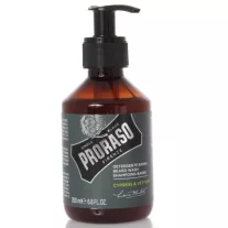   Proraso szakállsampon Cypress & Vetyver – szakállra és bajuszra, fás, fűszeres illat 200 ml