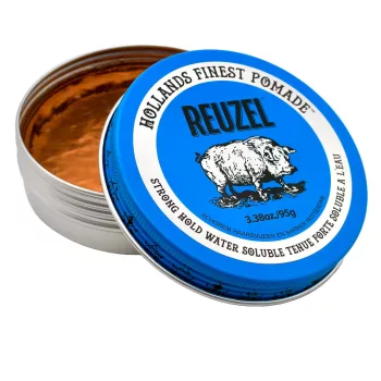   Reuzel Blue erős tartású, magas fényű vízbázisú pomádé - 95g