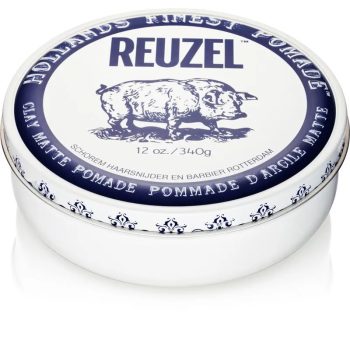   Reuzel Clay, közepes tartású, matt pomádé BARBER SIZE - 340g