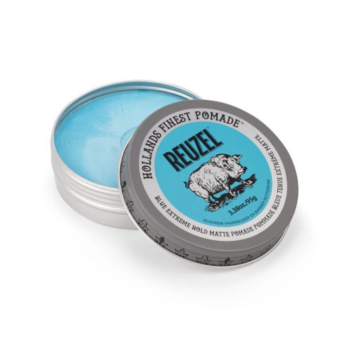 Reuzel Blue Extreme Hold Matte Pomade – POM/AID For A Cure