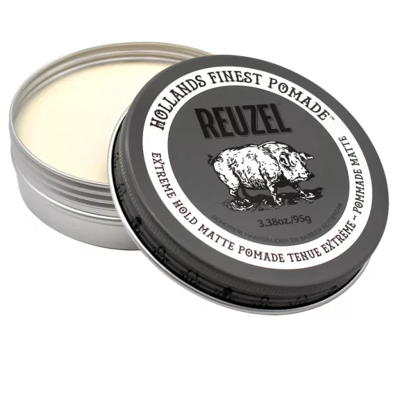 Reuzel Extreme Hold Matte Pomade 95 g – stärkster matter Halt Reuzel Extreme Hold Matte Pomade 95 g – stärkster matter Halt