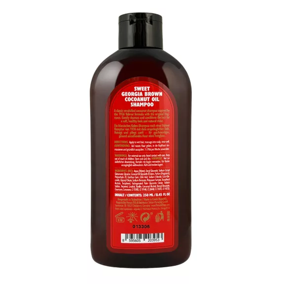 Sweet Georgia Brown Cocoanut Oil Shampoo 250 ml Sweet Georgia Brown Cocoanut Oil Shampoo 250 ml