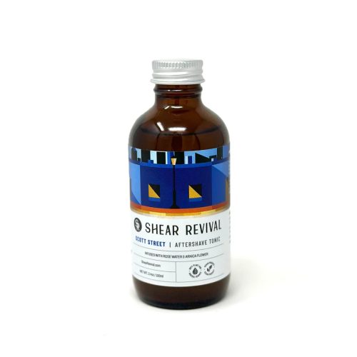 Shear Revival Scott Street Aftershave Tonic Bay Rum & Lime 100ml