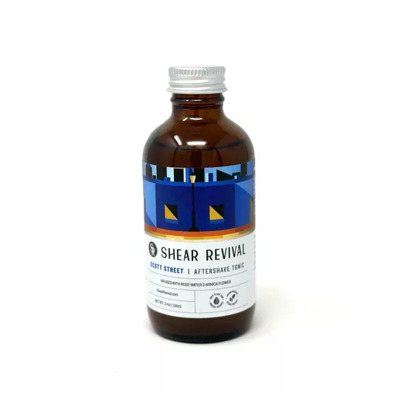 Shear Revival Scott Street Aftershave Tonic Bay Rum & Lime 100 ml Shear Revival Scott Street Aftershave Tonic Bay Rum & Lime 100 ml