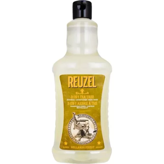 Reuzel 3-in-1 Tea Tree 1000 ml – Shampoo, Spülung und Duschgel Reuzel 3-in-1 Tea Tree 1000 ml – Shampoo, Spülung und Duschgel