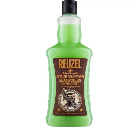 Reuzel Scrub Shampoo 1000 ml – wäscht Pomade und Haarwachs aus Reuzel Scrub Shampoo 1000 ml – wäscht Pomade und Haarwachs aus