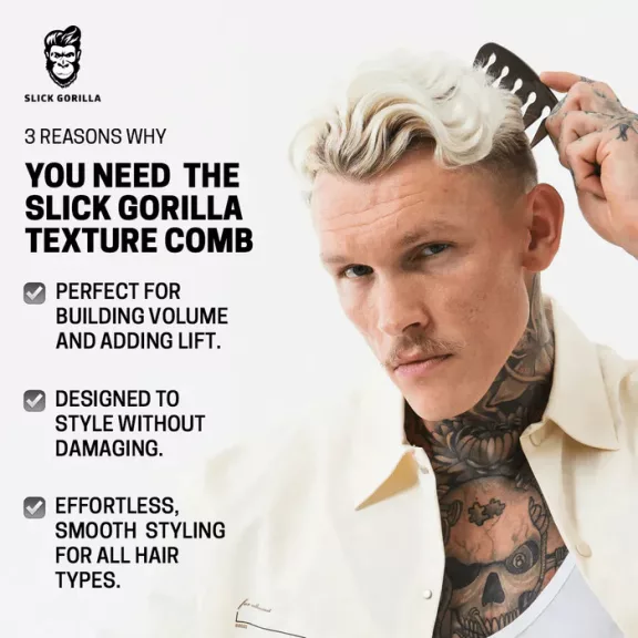 Slick Gorilla Texture Comb textúrázó fésű Slick Gorilla Texture Comb textúrázó fésű