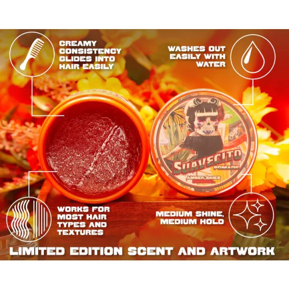 Suavecito Original Hold Amber Skies pomádé 113 g Suavecito Original Hold Amber Skies pomádé 113 g