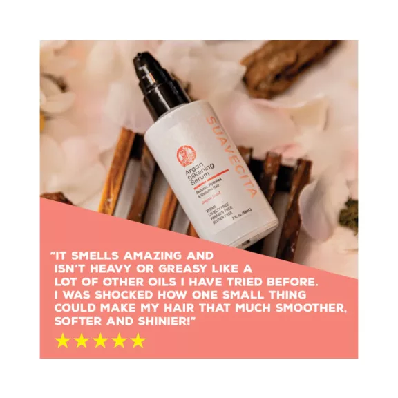 Suavecita Argan Silkening Serum hajápoló szérum 59 ml Suavecita Argan Silkening Serum hajápoló szérum 59 ml