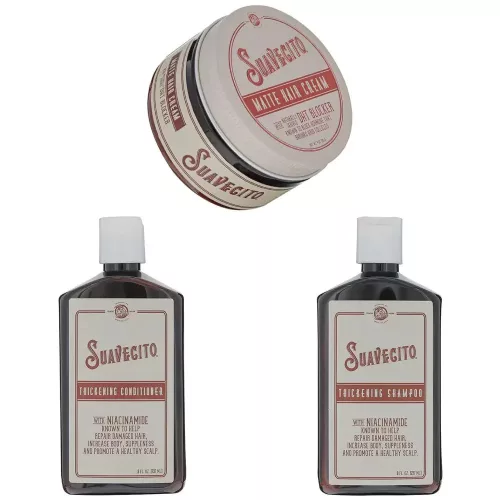 Suavecito hajdúsító DHT csomag, hajwax, sampon, kondicionáló