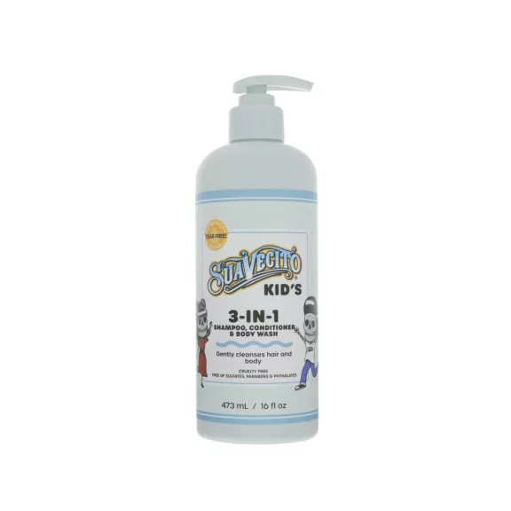 Suavecito Kid's 3-in-1 gyerek sampon és tusfürdő 473 ml Suavecito Kid's 3-in-1 gyerek sampon és tusfürdő 473 ml