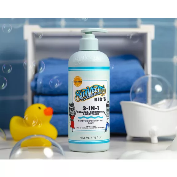 Suavecito Kid's 3-in-1 gyerek sampon és tusfürdő 473 ml Suavecito Kid's 3-in-1 gyerek sampon és tusfürdő 473 ml