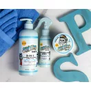 Suavecito Kid's 3-in-1 gyerek sampon és tusfürdő – balzsam, könnymentes, tej és méz illat 473 ml