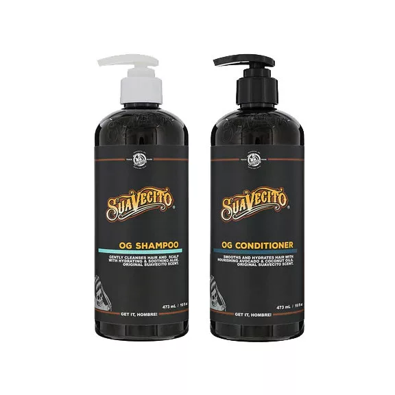 Suavecito OG sampon és balzsam csomag 2 × 473 ml Suavecito OG sampon és balzsam csomag 2 × 473 ml