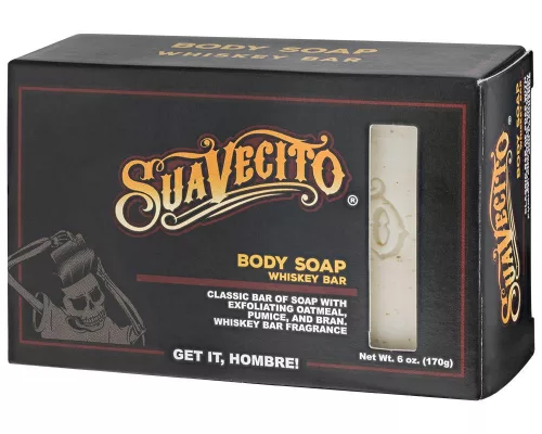 Suavecito body soap whiskey bar 170g