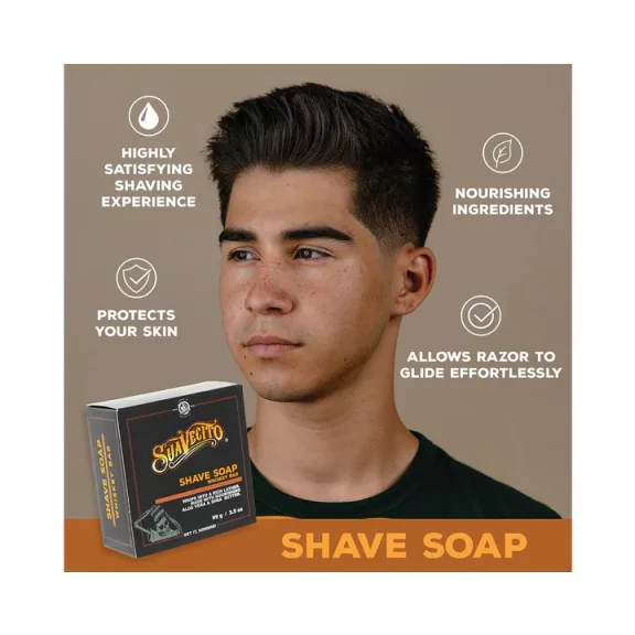 Suavecito Whiskey Bar borotvaszappan 99 g Suavecito Whiskey Bar borotvaszappan 99 g