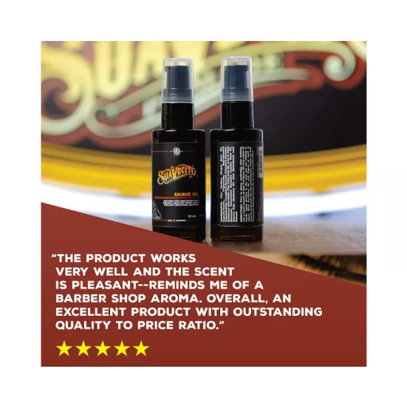 Suavecito Pre-Shave Oil borotválkozás előtti olaj 30 ml Suavecito Pre-Shave Oil borotválkozás előtti olaj 30 ml