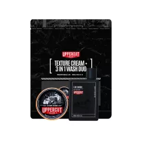 Uppercut Deluxe Texture Cream + 3 in 1 sampon és tusfürdő csomag 240 ml