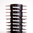 Uppercut Deluxe Vent Brush kefe – szellőzőnyílásos, golyós végű sörte, közepes és hosszú hajra
