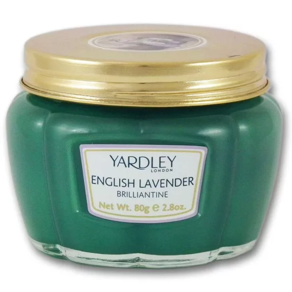 Yardley English Lavender Brilliantine – klasszikus brillantin, könnyű tartás, szuper fény, levendula illat 80 g Yardley English Lavender Brilliantine – klasszikus brillantin, könnyű tartás, szuper fény, levendula illat 80 g